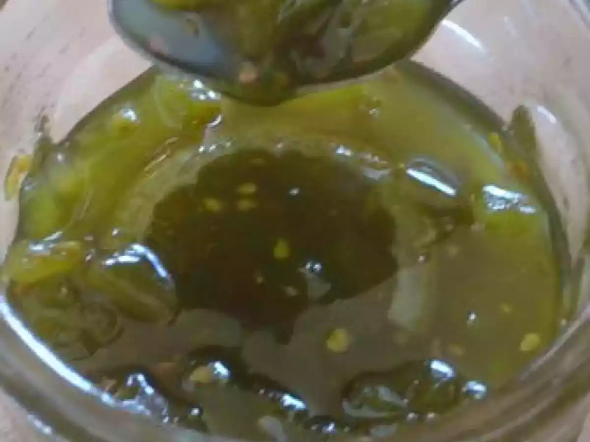 Confiture de tomates vertes