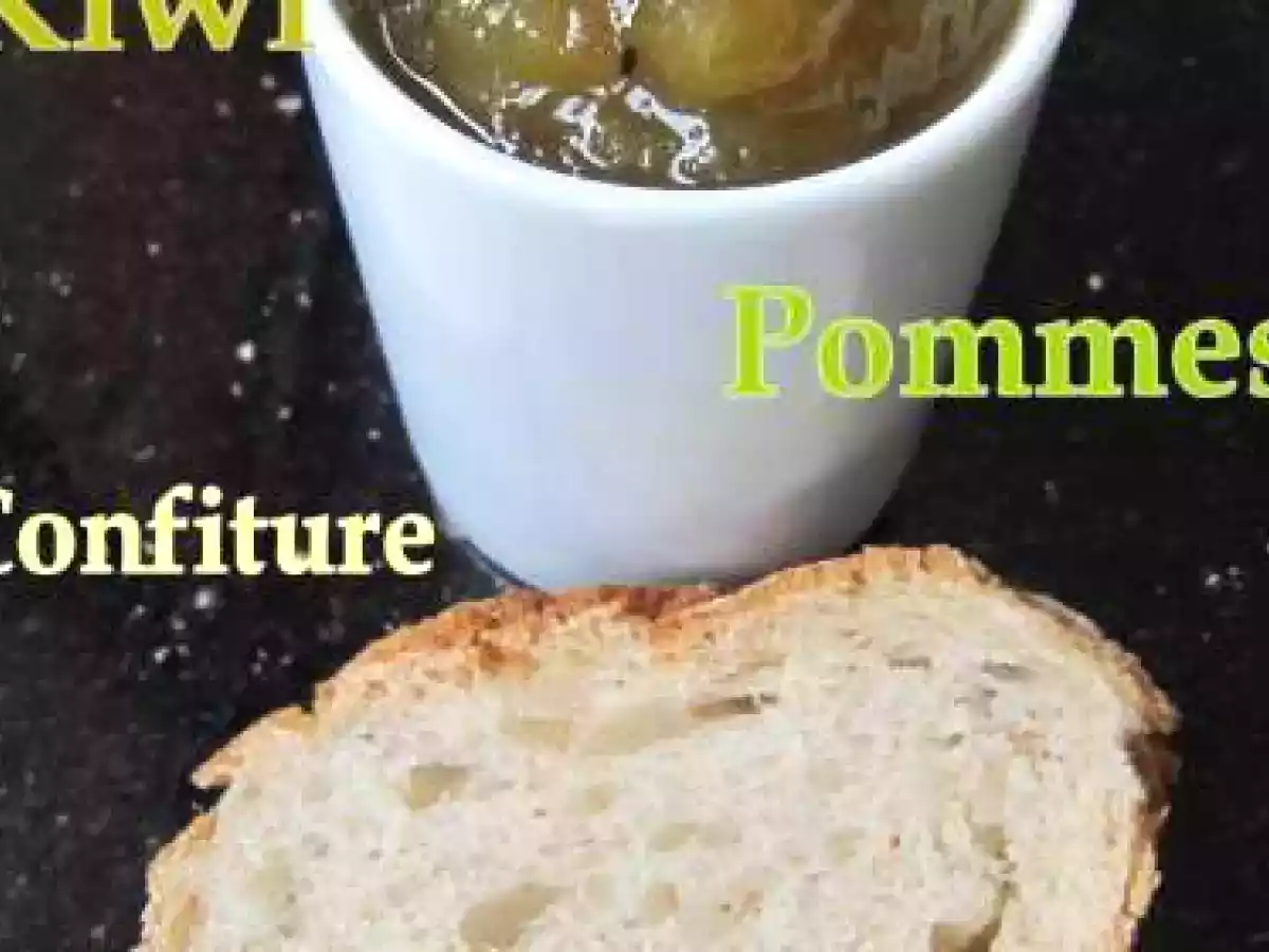 CONFITURE POMMES KIWI