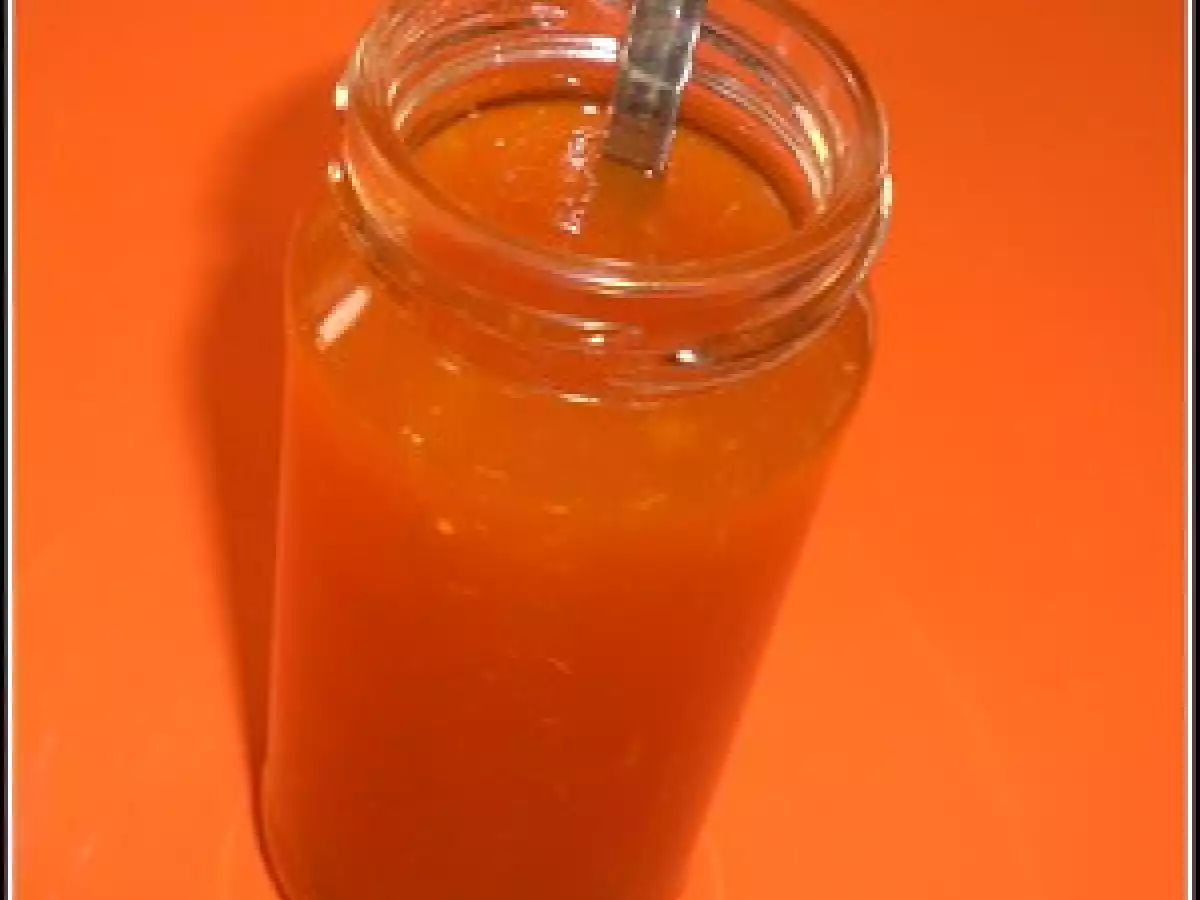 Confiture potiron-orange- vanille pour en finir avec ce légume d'hiver