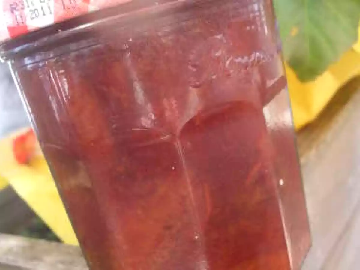 Confiture quetsches cardamome