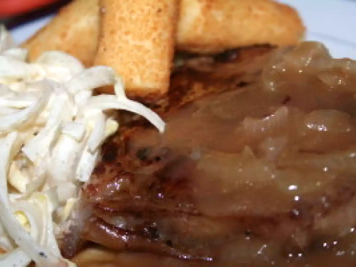 Contre-filet poêlé à la sauce au spéculoos - photo 2