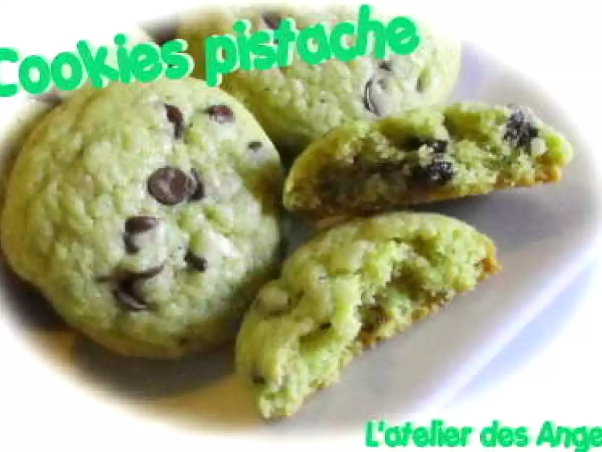 Cookies à la pistache