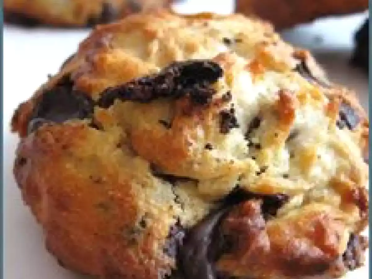 Cookies à la ricotta et aux pépites de chocolat