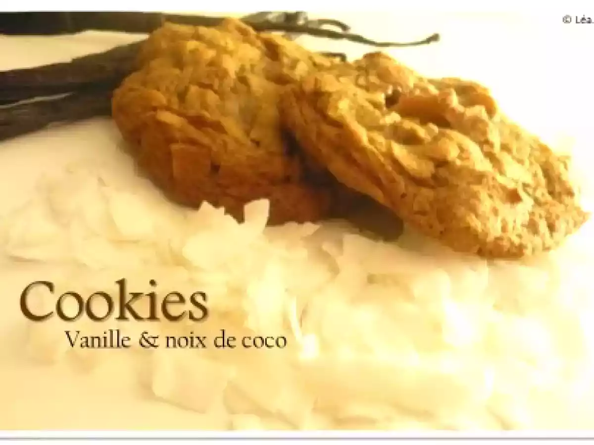 Cookies à la vanille et à la noix de coco - photo 2