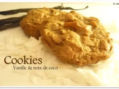 Cookies à la vanille et à la noix de coco