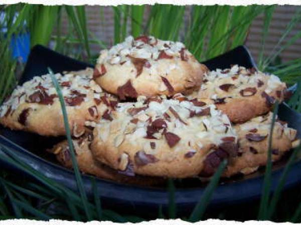 Cookies amandes cranberries