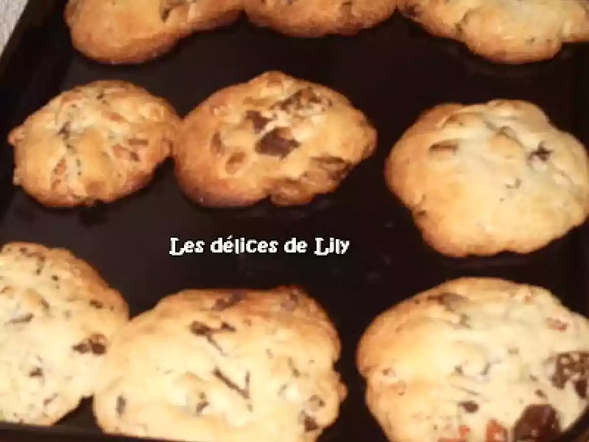 Cookies au chocolat au beurre demi sel