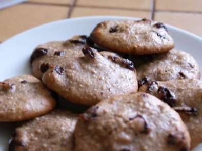 Cookies au chocolat au lait et noisette... sans beurre, photo 3