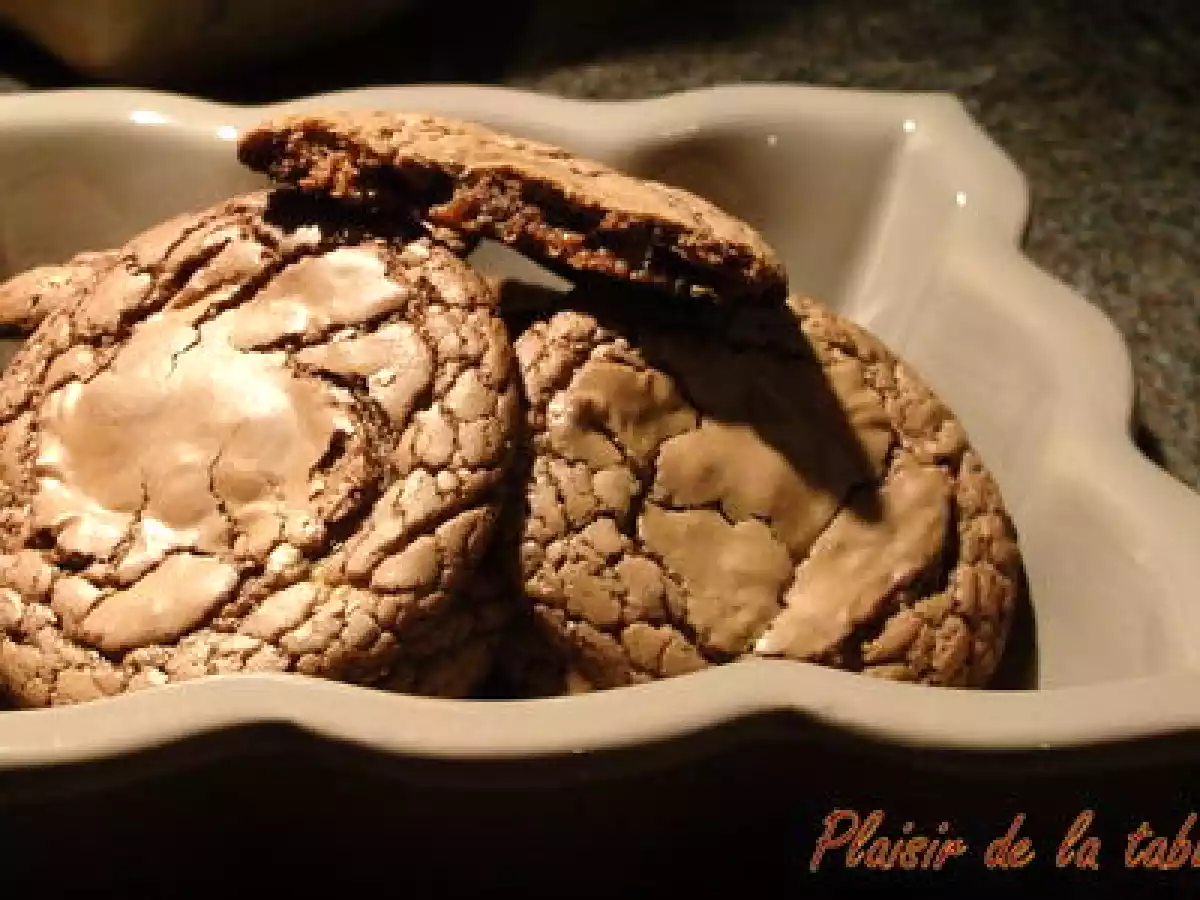 Cookies au chocolat et au caramel