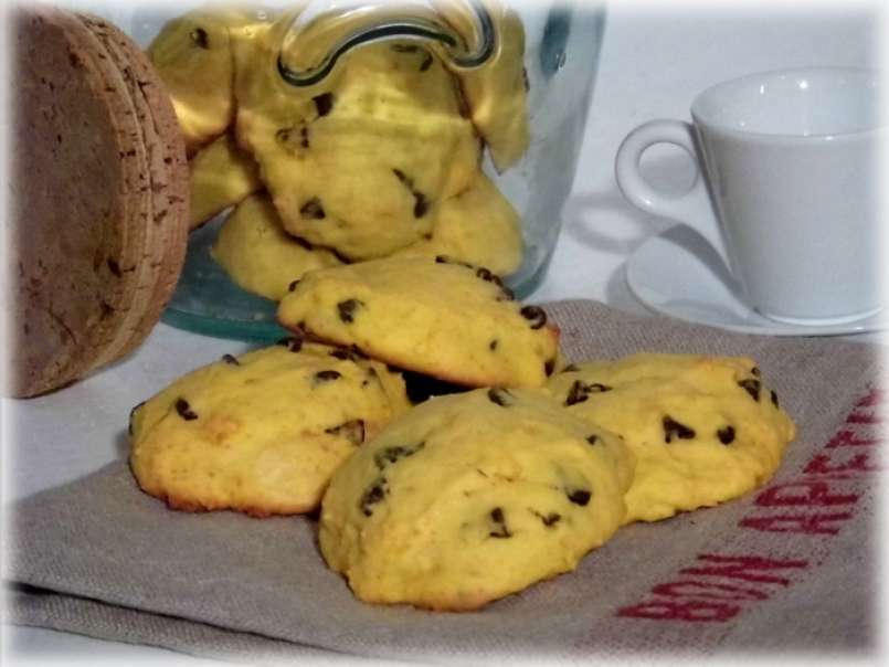 Cookies au potimarron et pépites de chocolat