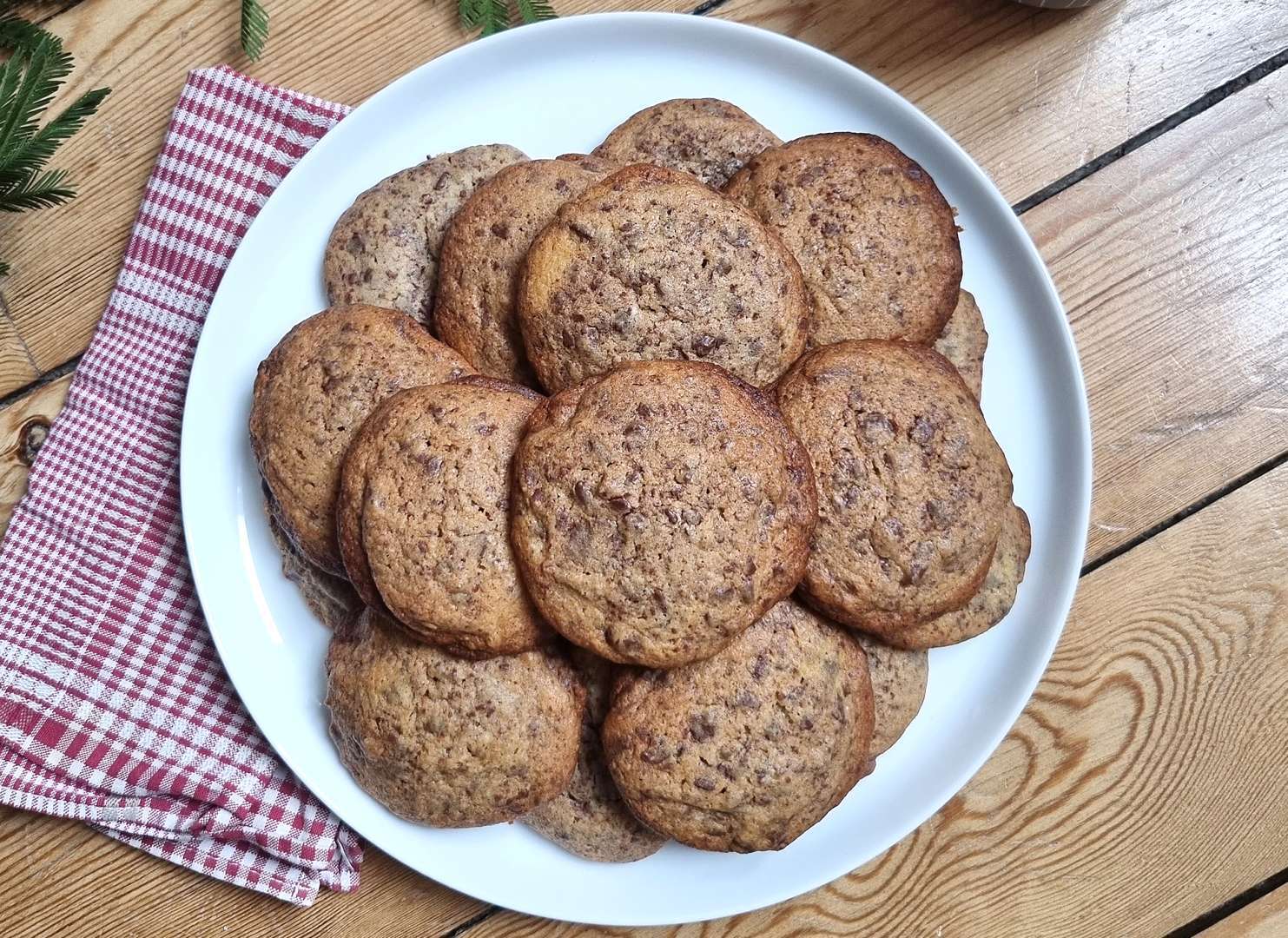 Cookies au thermomix avec des pépites de chocolat Les Recette de A à Z