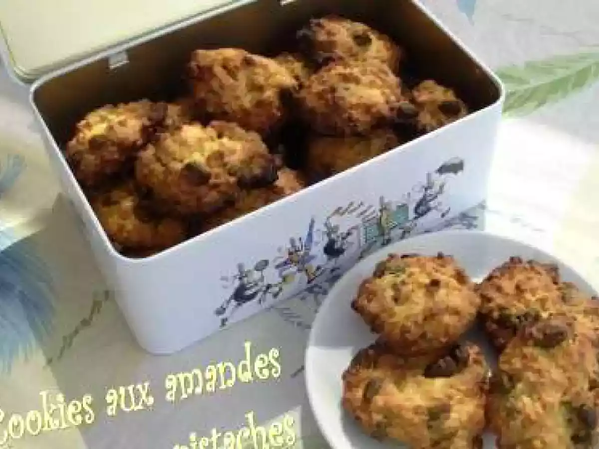 Cookies aux amandes et aux pistaches