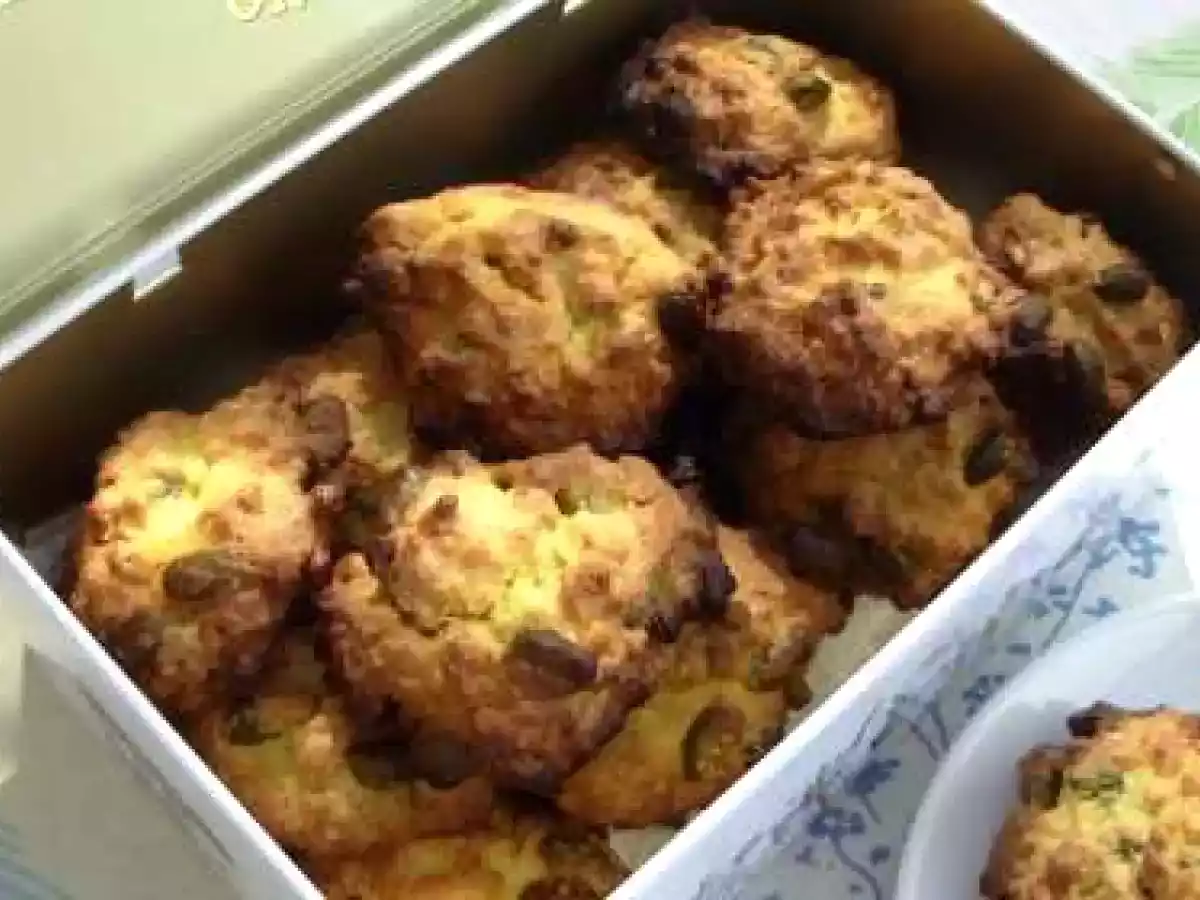 Cookies aux amandes et aux pistaches - photo 2