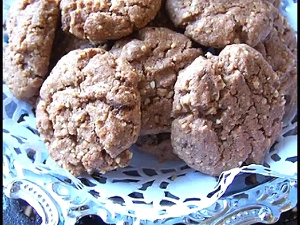 Cookies aux cacahuetes grillees et pepites de chocolat - photo 3