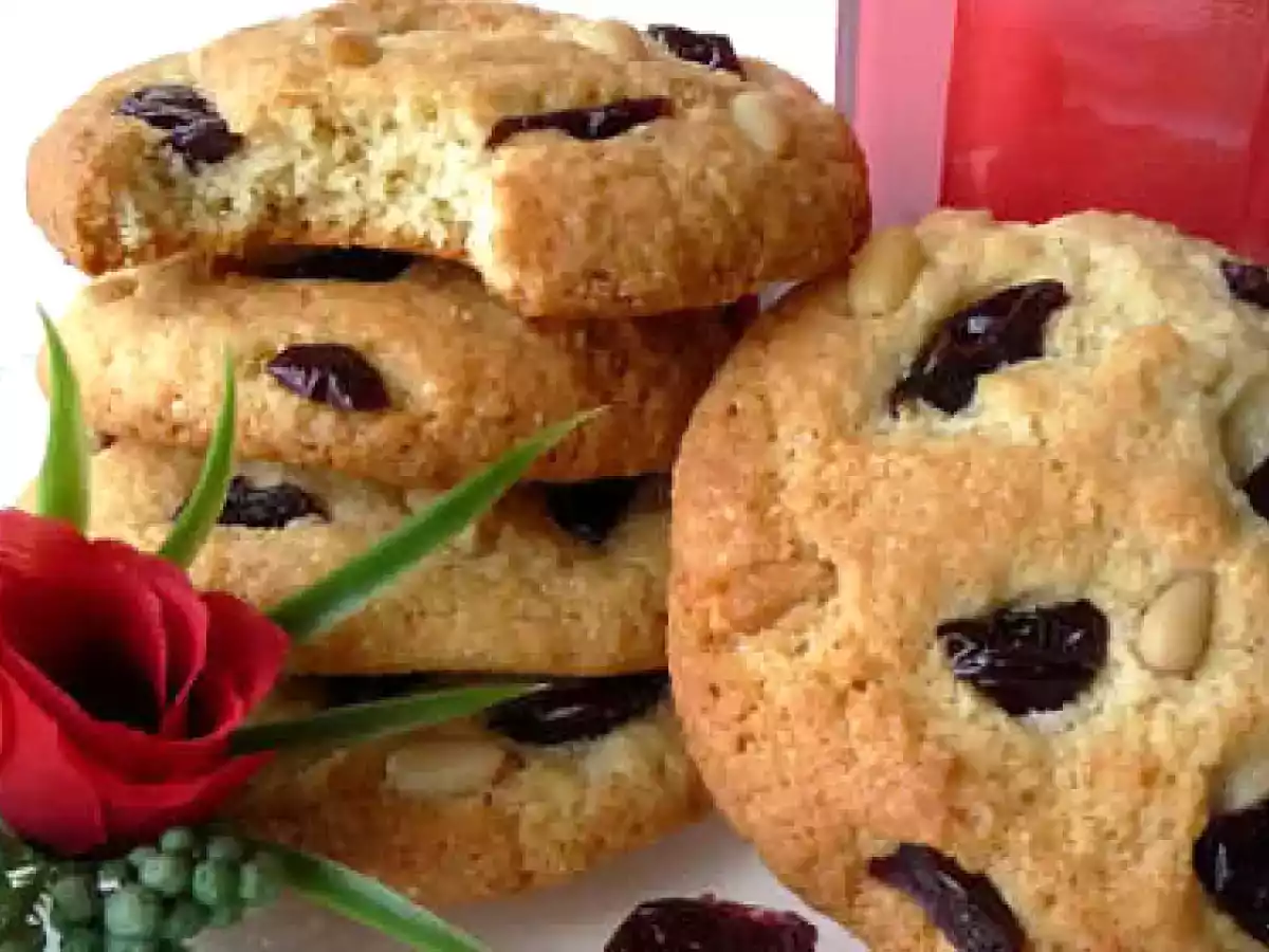 Cookies aux cerises
