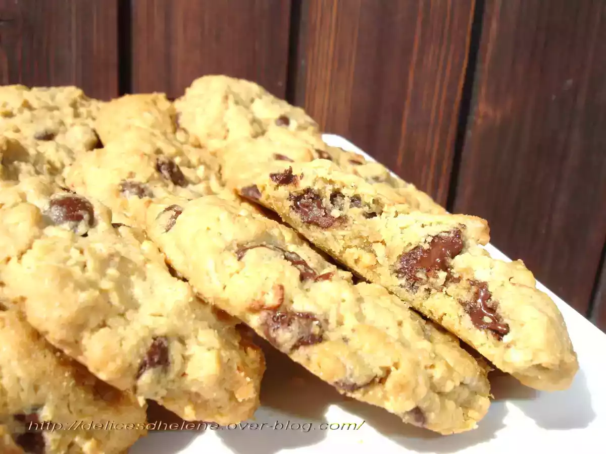 COOKIES AUX FLOCONS D'AVOINE ET BEURRE DE CACAHUETES - photo 2