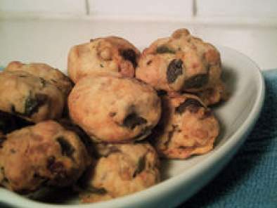 Cookies aux olives, parmesan, pignons et tomates séchées