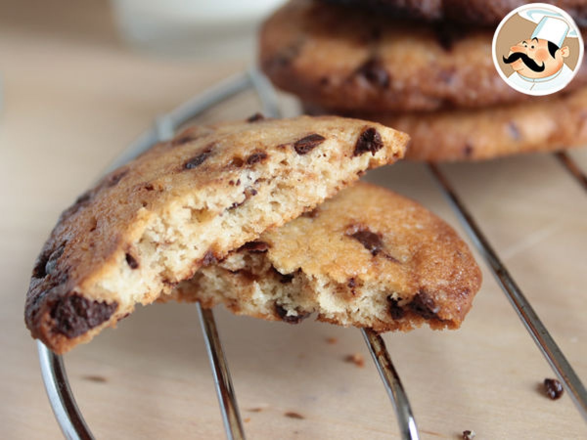 Recette de cookies aux pépites de chocolat