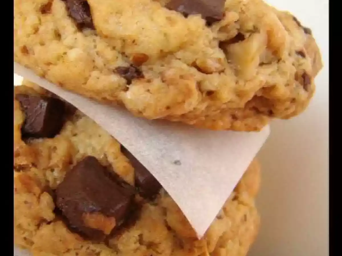 Cookies aux Pépites de Chocolat, Pralin et noix - photo 3