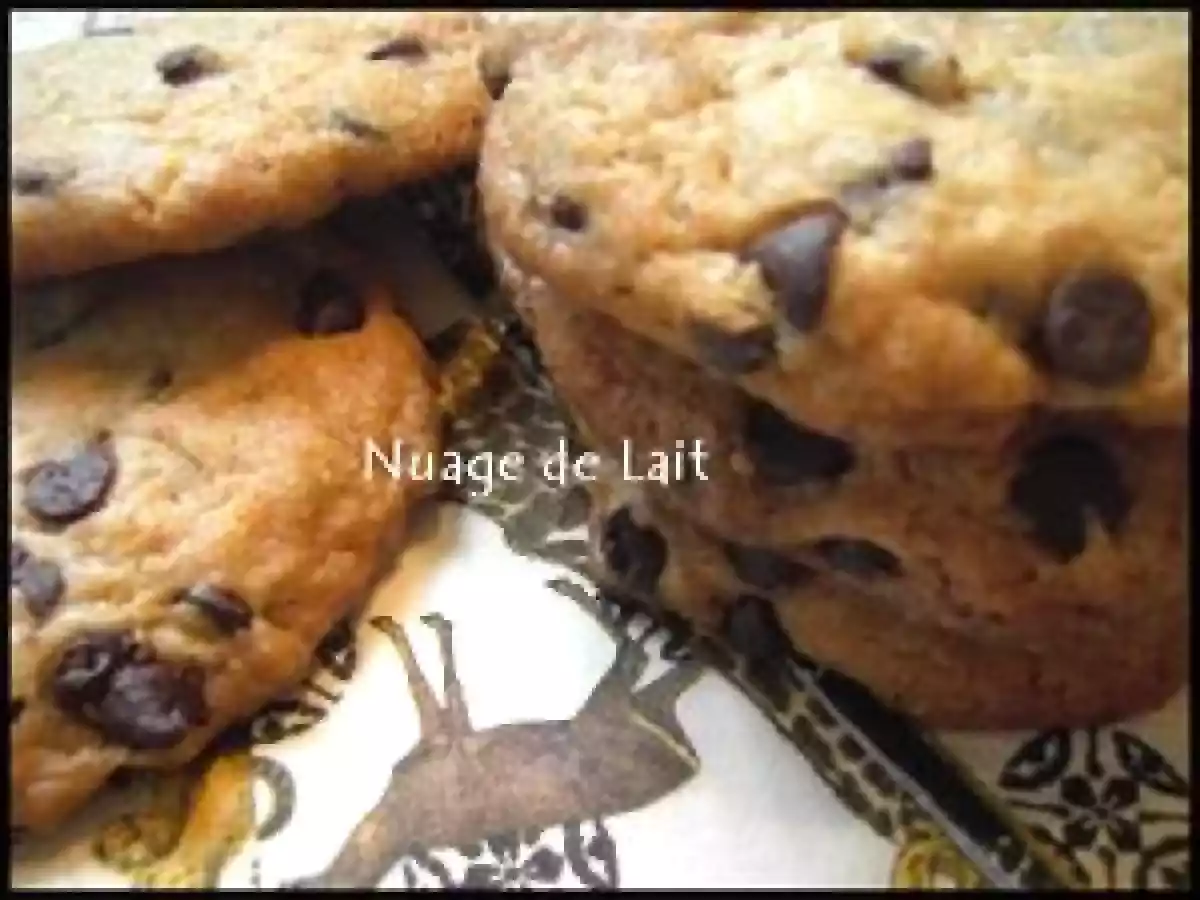 Cookies aux Pétites de Chocolat sans Oeuf - photo 3