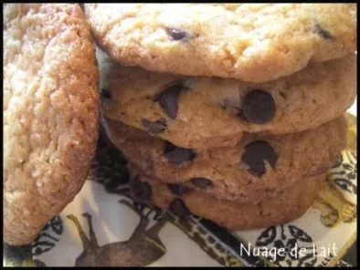 Cookies aux Pétites de Chocolat sans Oeuf