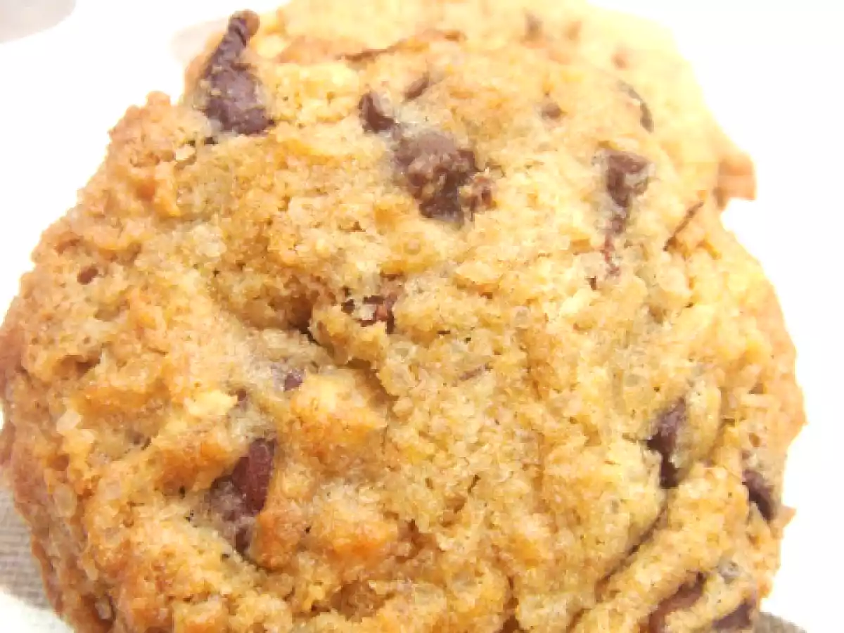 Cookies chocolat /amandes à la farine grand épeautre de Lilo et Lilibox