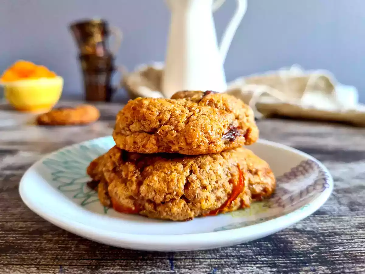 Cookies chocolat et potimarron