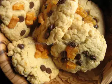 Cookies citron, abricot chocolat de Cléa