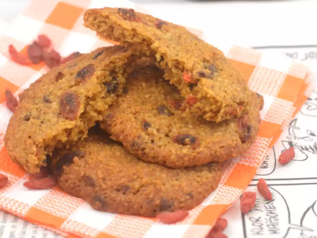 Cookies detox aux baies de goji