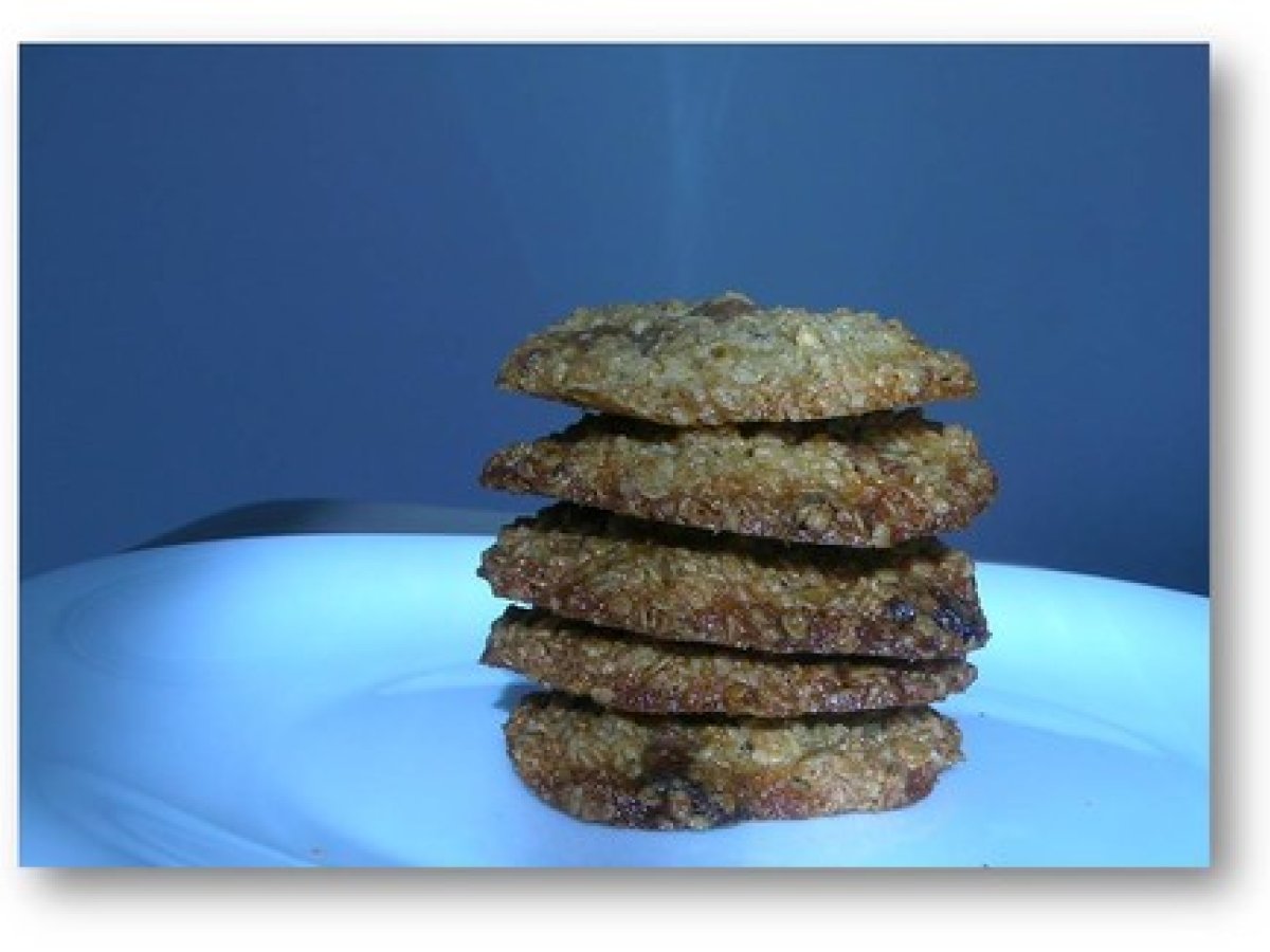 Cookies Express Au Miel Et Flocons D Avoine Recette Ptitchef
