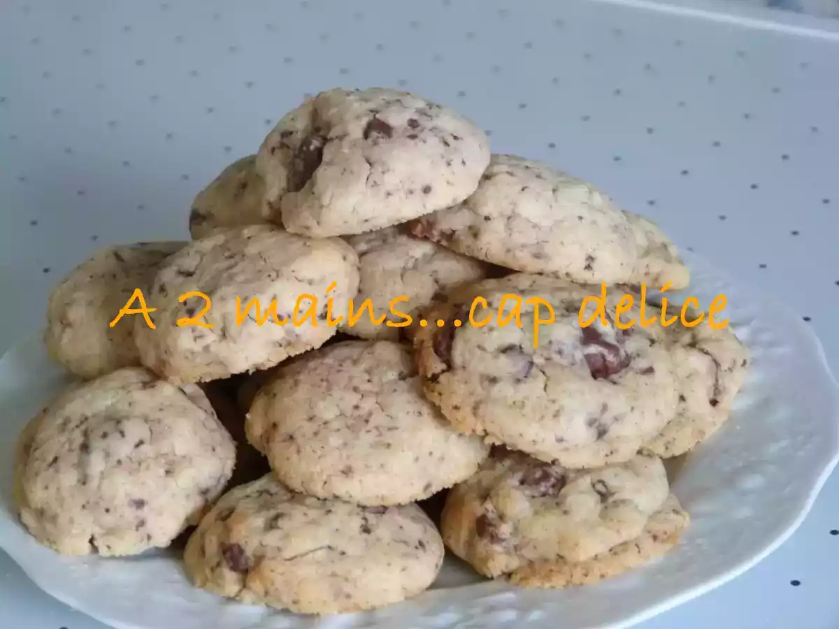 Cookies extra moelleux noisette chocolat