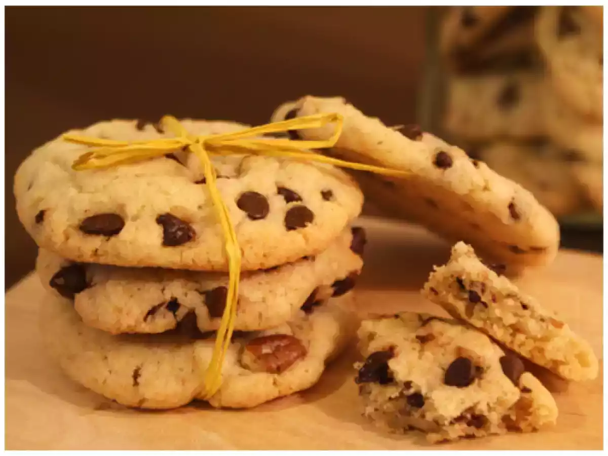 Cookies flocons d?avoine / orange