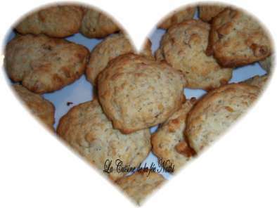 Cookies moelleux aux flocons d'avoine et abricots secs