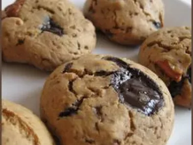 Cookies moelleux aux pépites de chocolat et noix de pécan