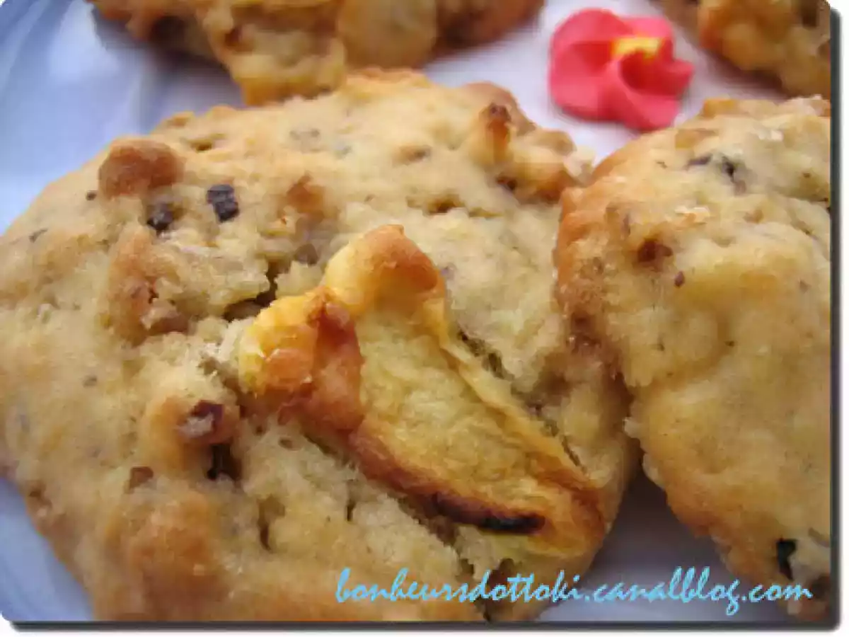 Cookies moelleux pommes pralin