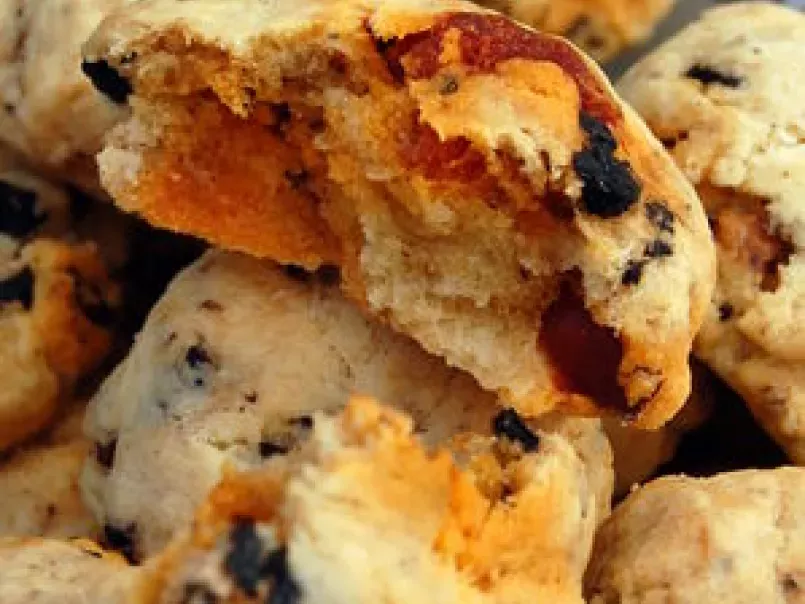 Cookies salés : chorizo, noix & olives noires - photo 2