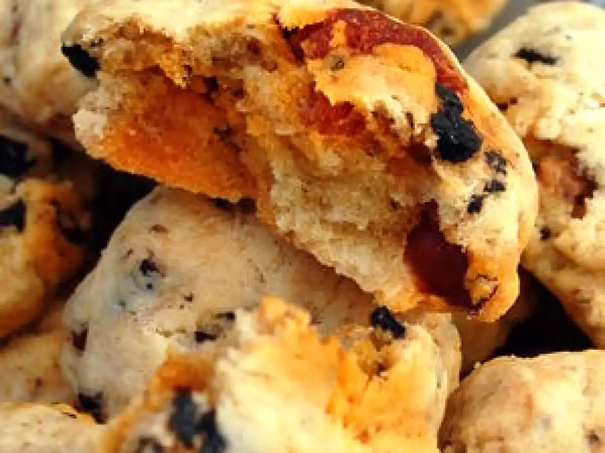 Cookies salés : chorizo, noix & olives noires - photo 2