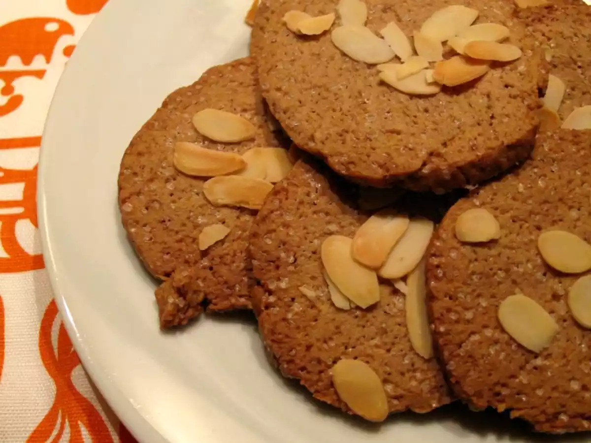 Cookies spéculoos aux amandes