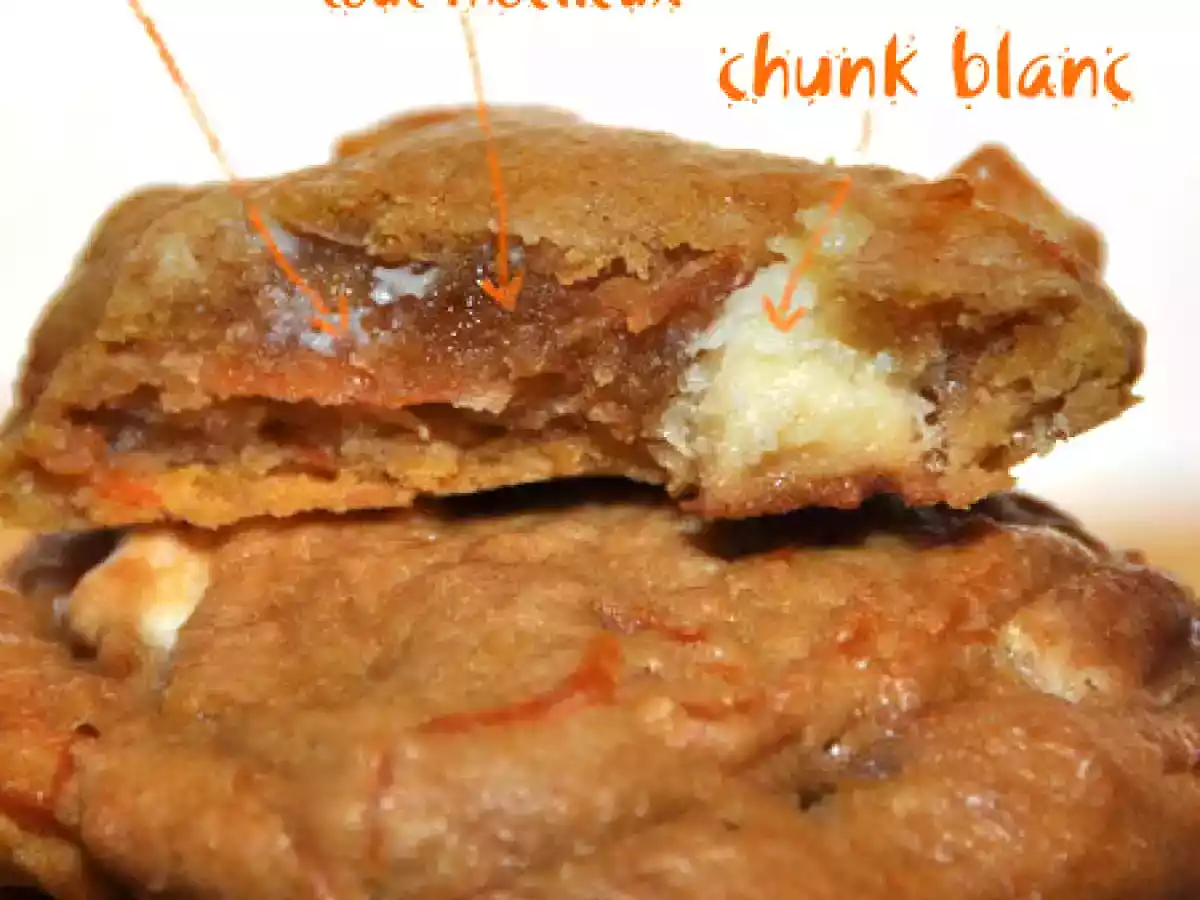 Cookies tellement chewy... potiron-chocolat blanc