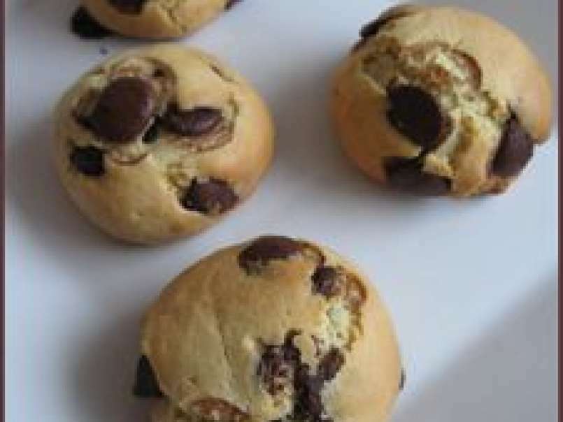 Cookies tout rond aux pépites de chocolat