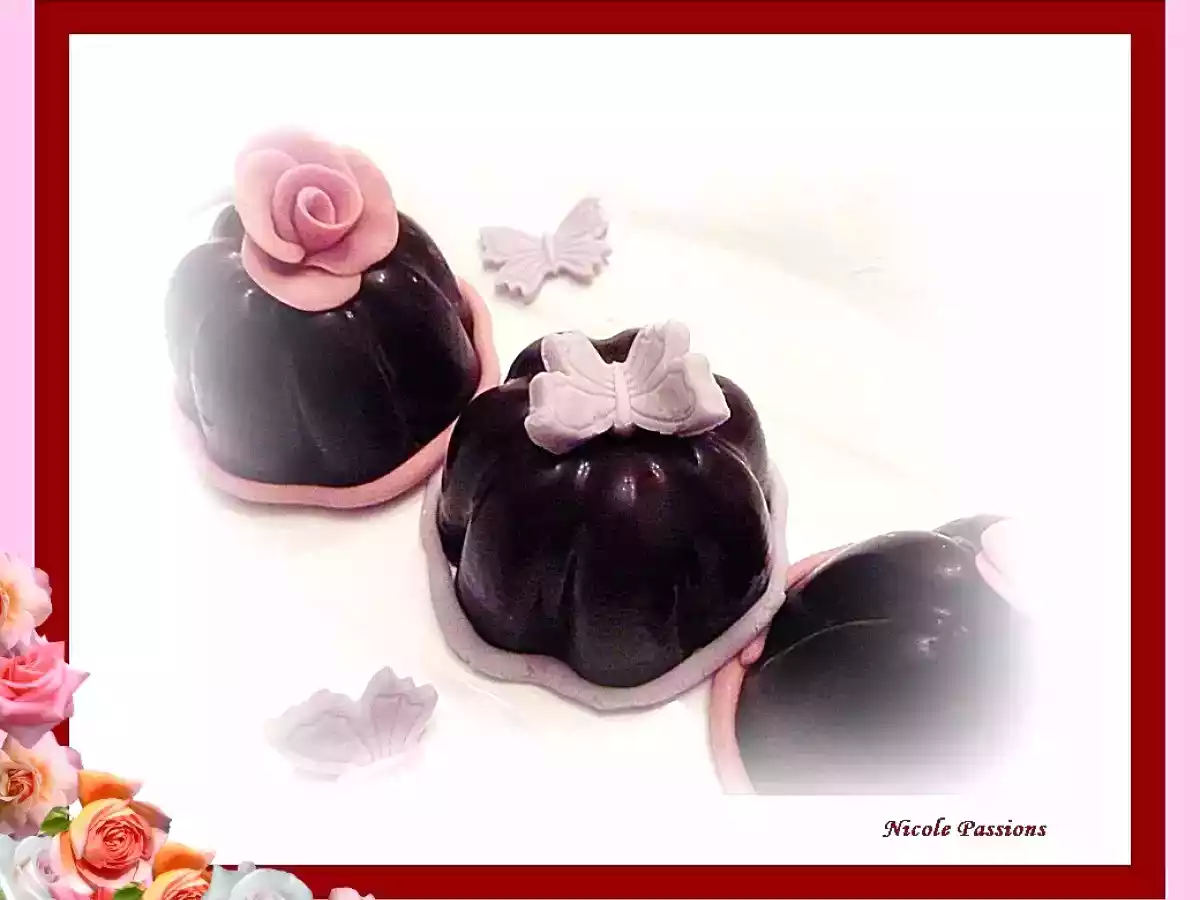 Coque chocolat pralinée