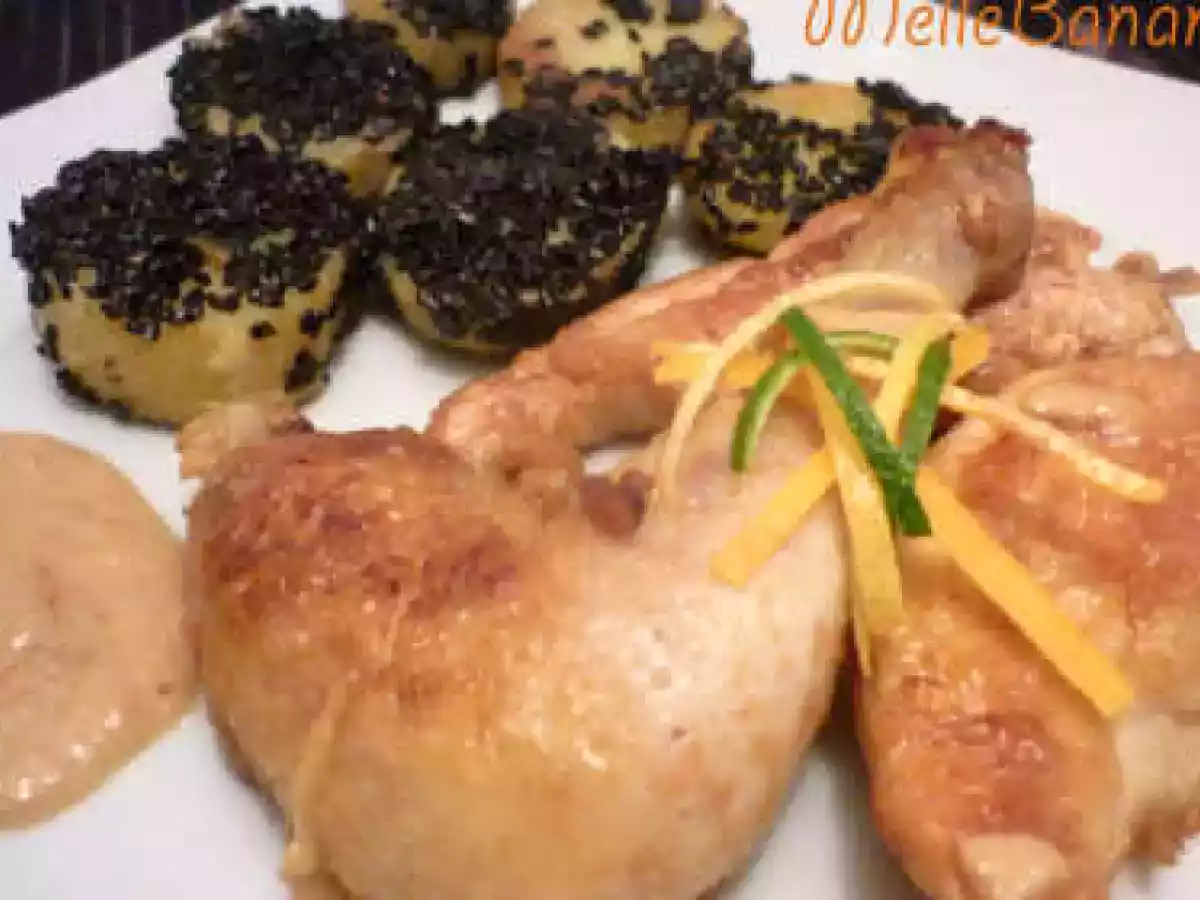 Coquelet aux agrumes et ses pommes de terres croustillantes - photo 2