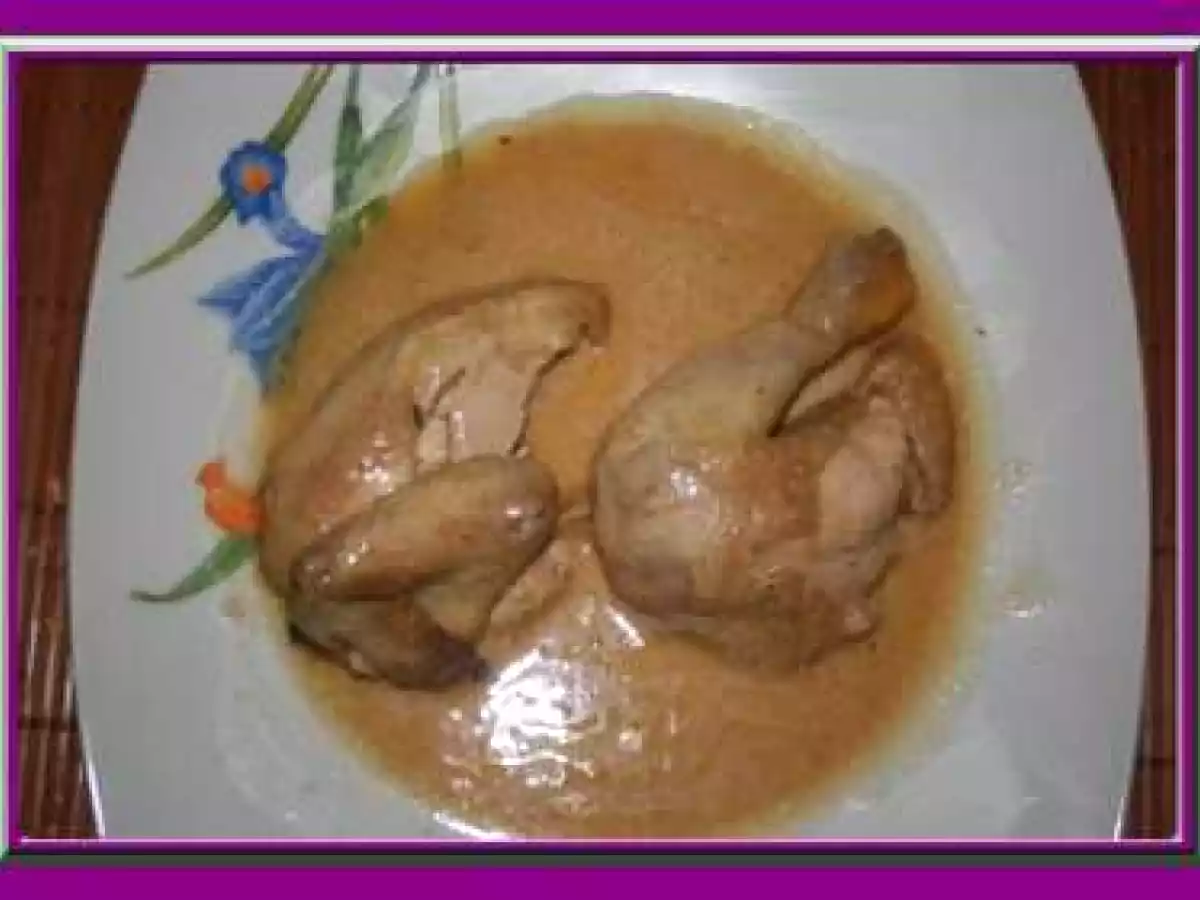 Coquelet farci aux fraises sauce curry - photo 2