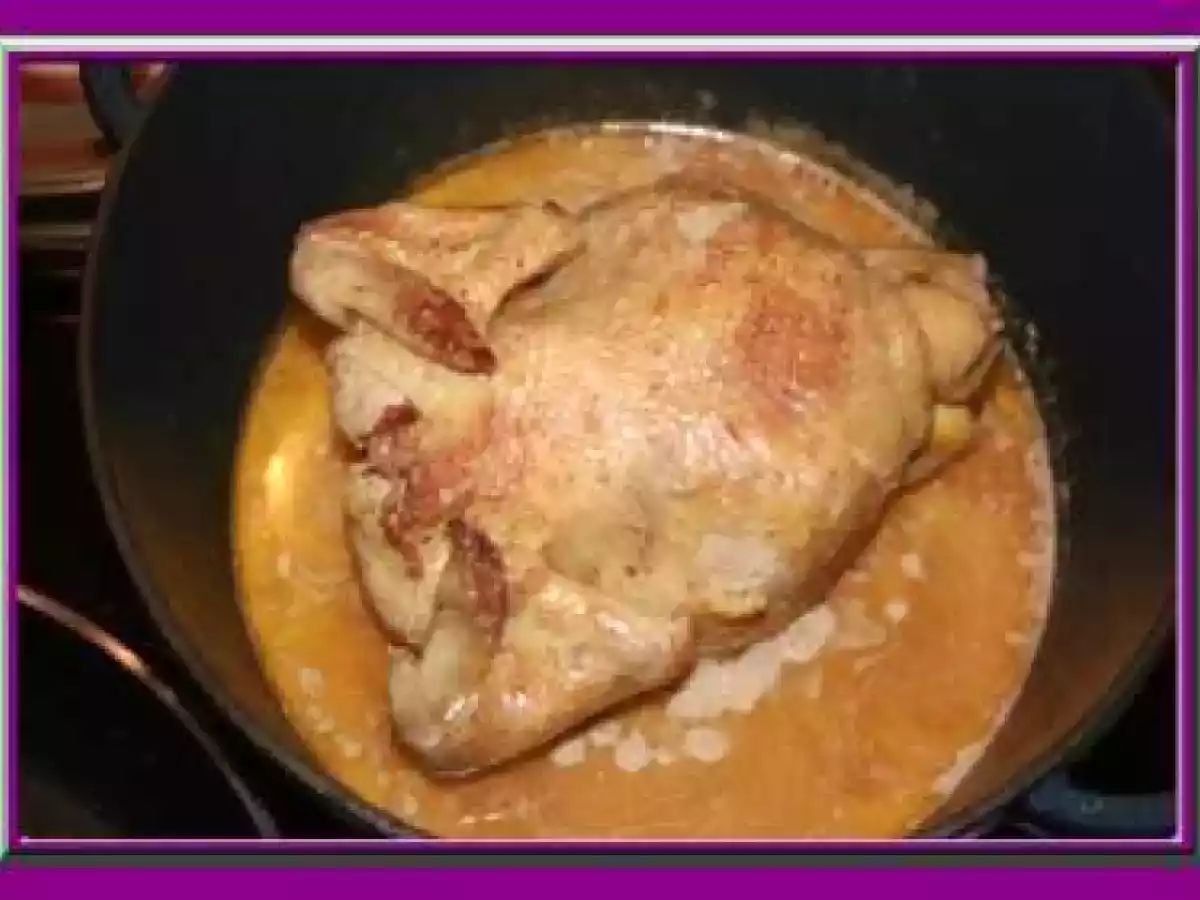 Coquelet farci aux fraises sauce curry - photo 5