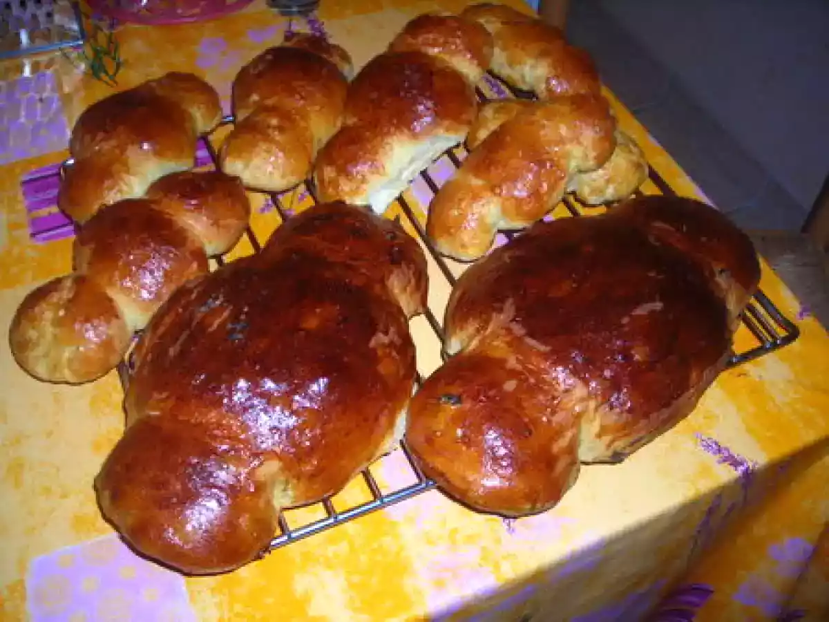 Coquilles de Noël (brioches du nord)