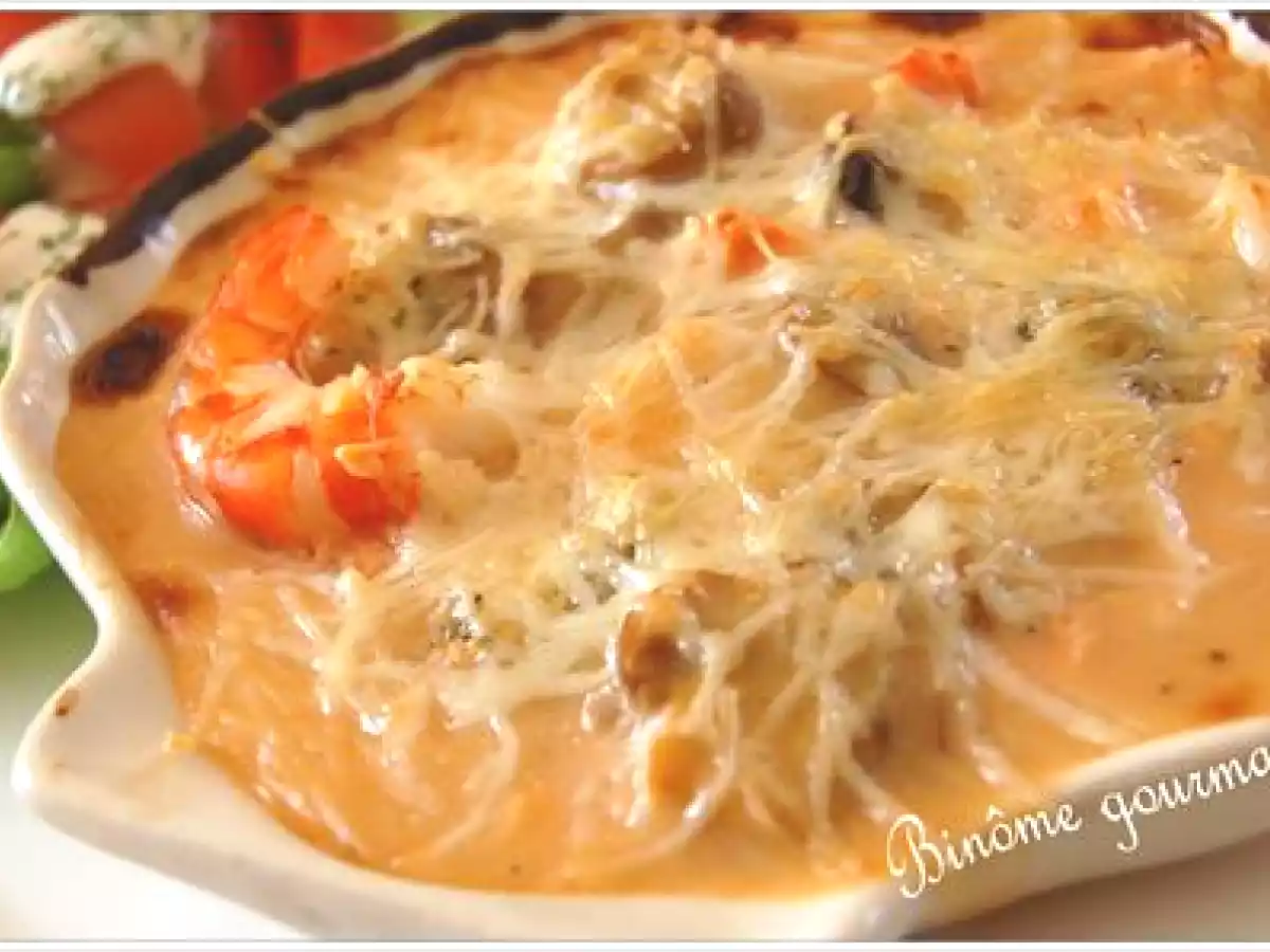 Coquilles de poisson et noix de Saint-Jacques - photo 2