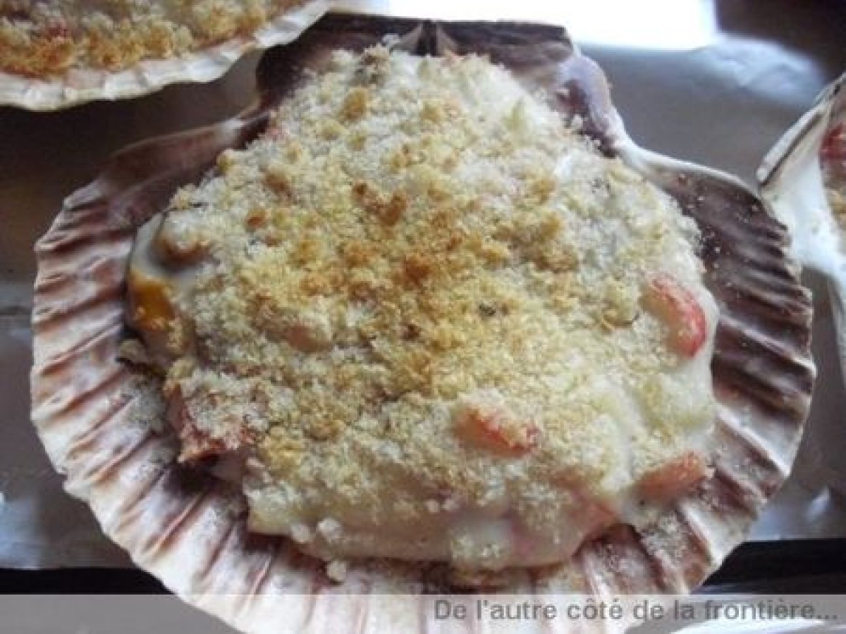 Recette de coquilles farcies aux fruits de mer