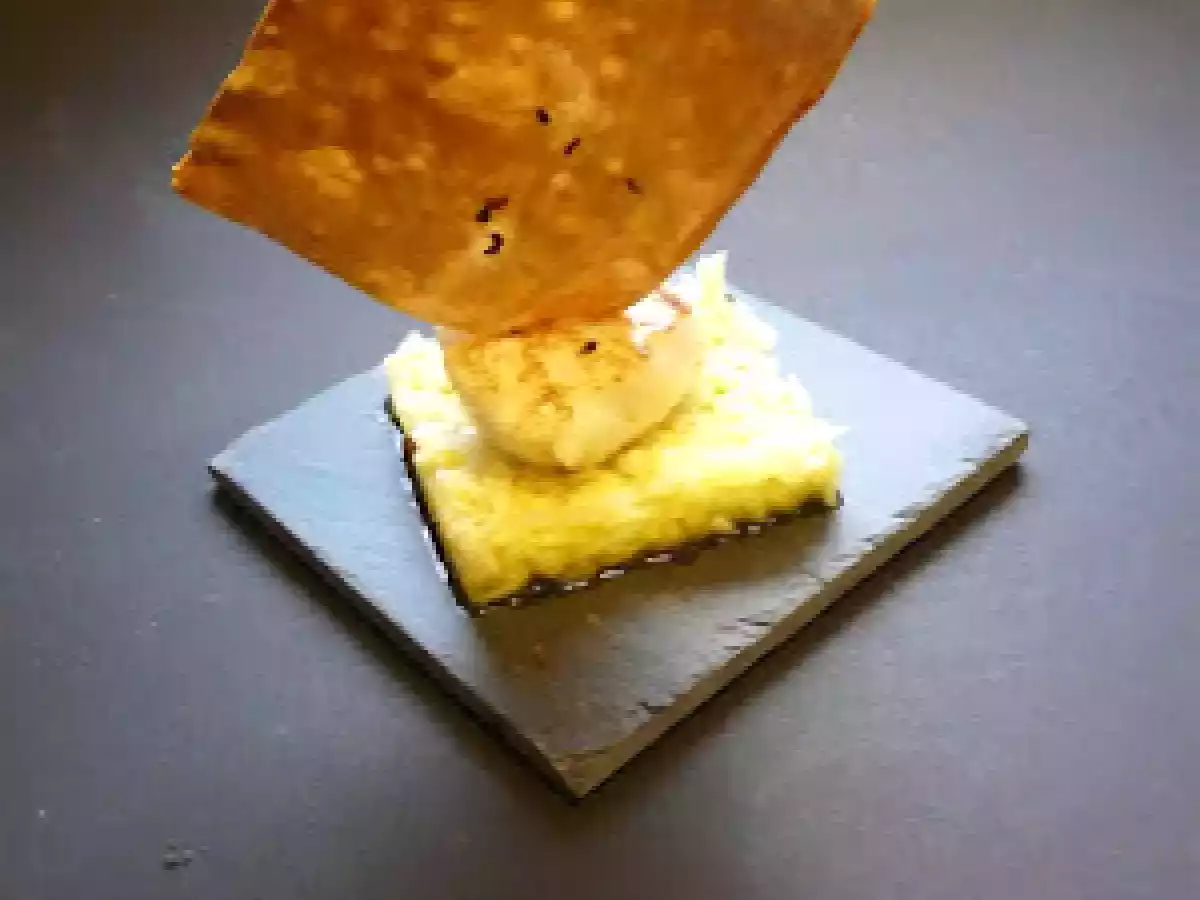 Coquilles Saint Jacques au fenouil croquant à l'orange