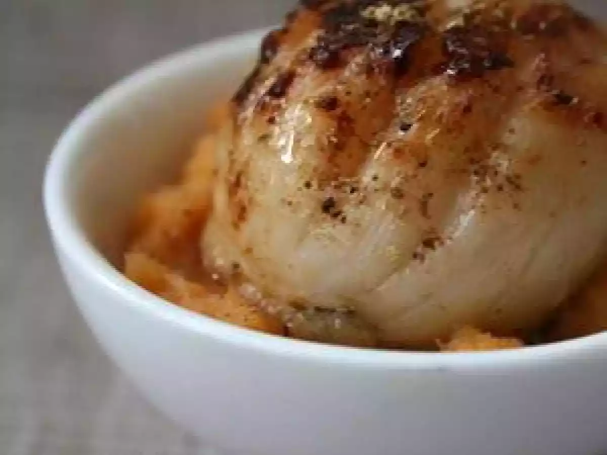 Coquilles Saint Jacques au Garam Masala et petit écrasé de potiron - photo 3