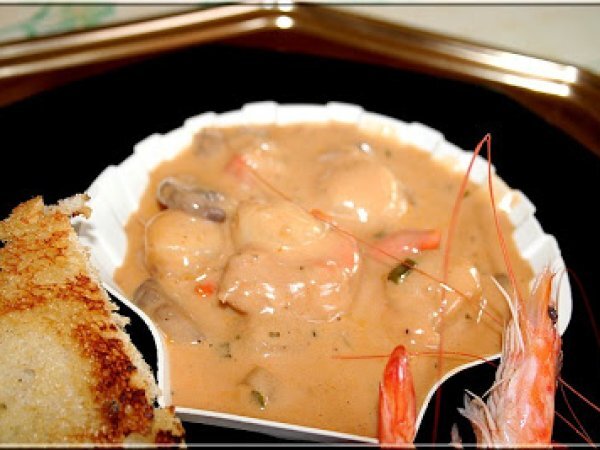 Coquilles Saint Jacques Sauce Homardine Recette Ptitchef